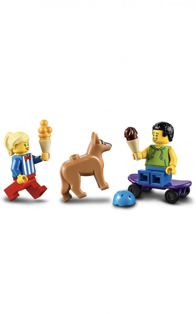 LEGO City - Furgoneta cu inghetata 60253, 200 piese