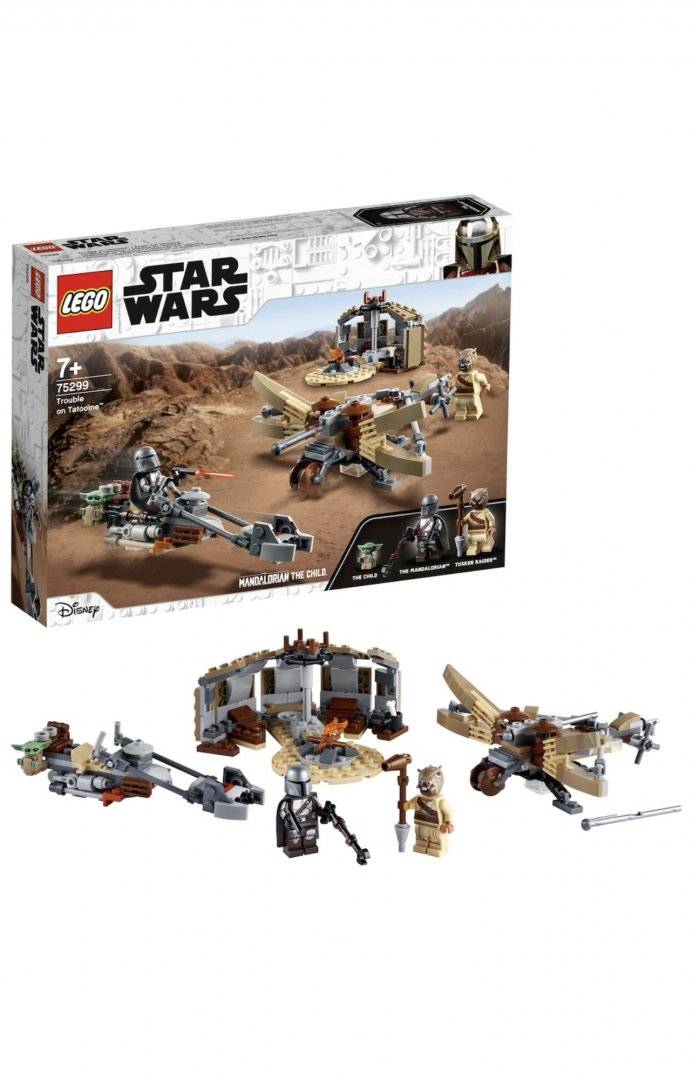 LEGO Star Wars - Dificultati pe Tatooine 75299, 276 piese