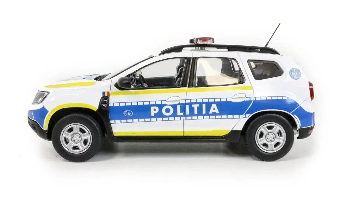 Macheta Dacia Duster Politia Romana - 1/18 Solido