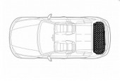 Covor portbagaj tavita Toyota Auris II (E180) 2013 -2018 hatchback