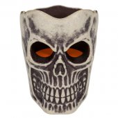 Craniu pentru Halloween, BUR, cu led, 6x5x7 cm