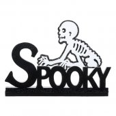 Decoratiune pentru masa de Halloween, BUR,  Skeleton Spooky, 50x36 cm