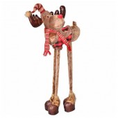 Figurina decorativa de sarbaturi, Renul Rudolph, 100 cm