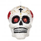 Lumanare de Halloween, model Craniu, BUR