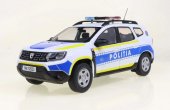 Macheta Dacia Duster Politia Romana - 1/18 Solido