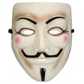 Masca anonima pentru petrecere, 20x22 cm