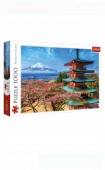 Puzzle Muntele Fuji Inghetat Japonia, 1000 piese