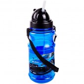 Recipient apa pentru copii Pop Up Car Blue, 500 ml
