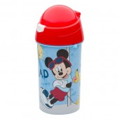 Recipient apa pentru copii Pop Up Mickey 500 ml, 7x17 cm