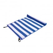 Rogojina pentru plaja, alb/albastru,180x60 cm