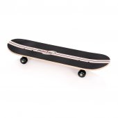 Skateboard din lemn, negru, 71 x 20 cm